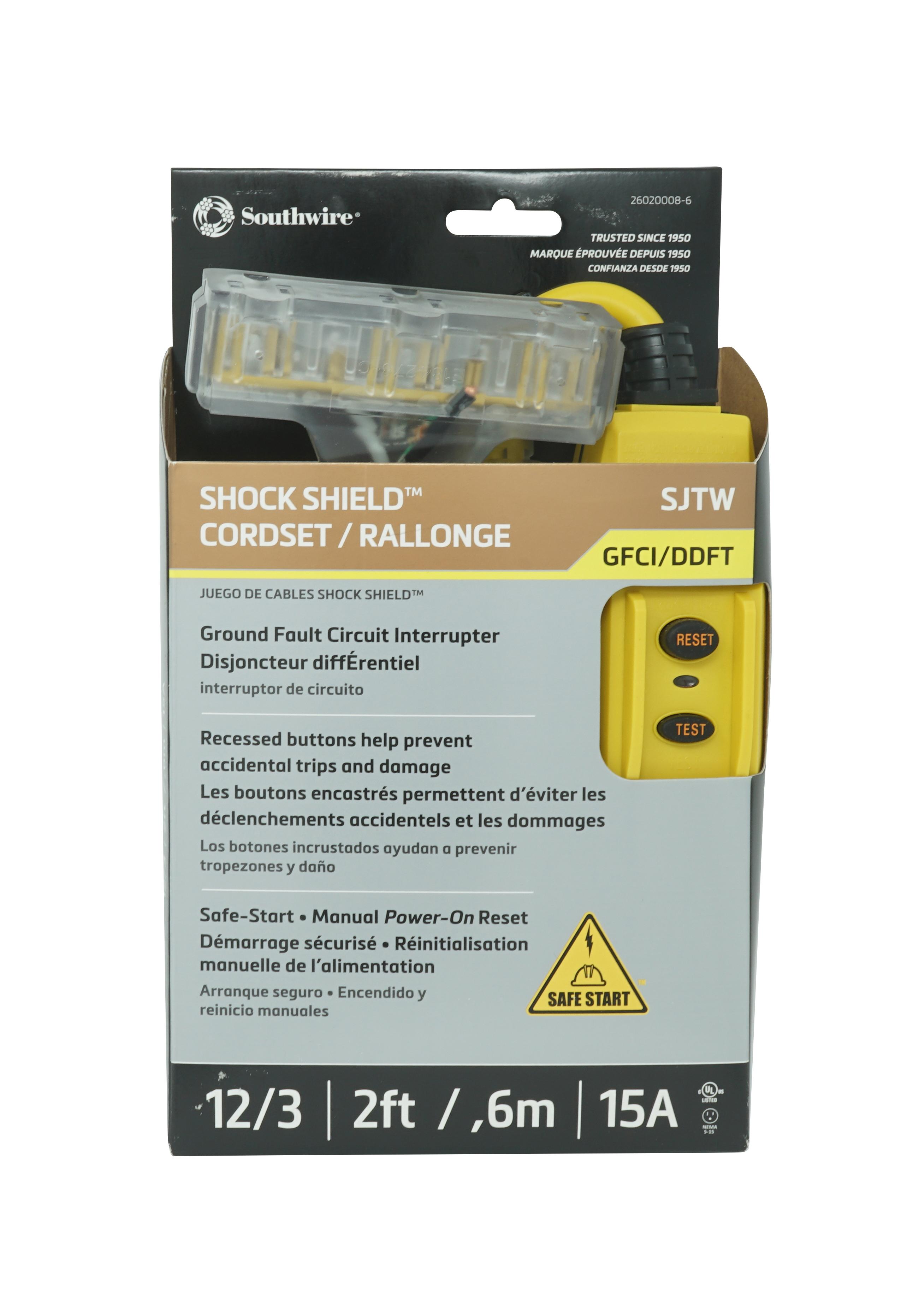 Southwire® 26020008-6 GFCI Plugs