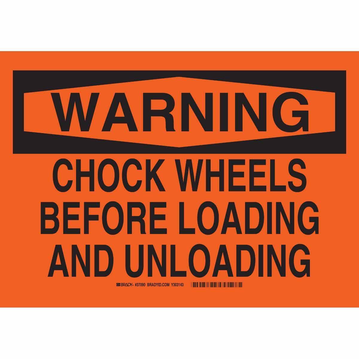 Brady® 37090 Accident Prevention Signs