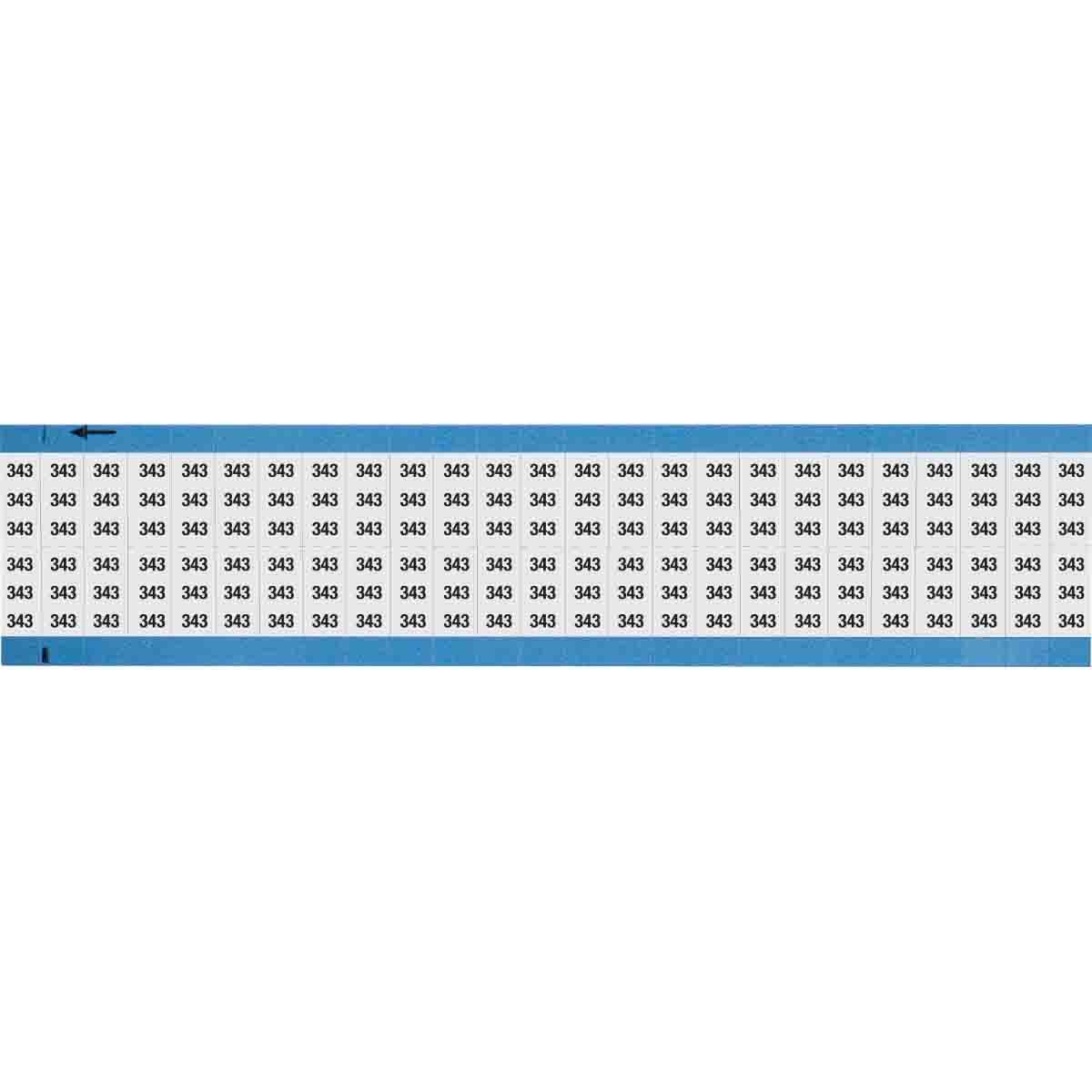 Brady® WM-343-SC-PK Wire Marker Cards