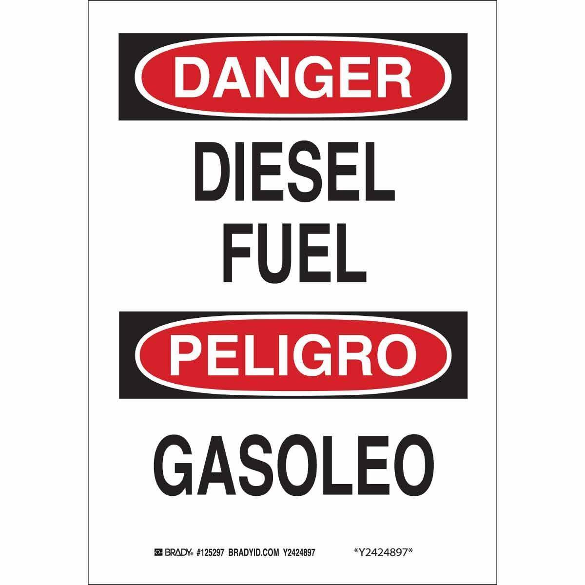 Brady® 39951 Chemical & Hazardous Material Signs