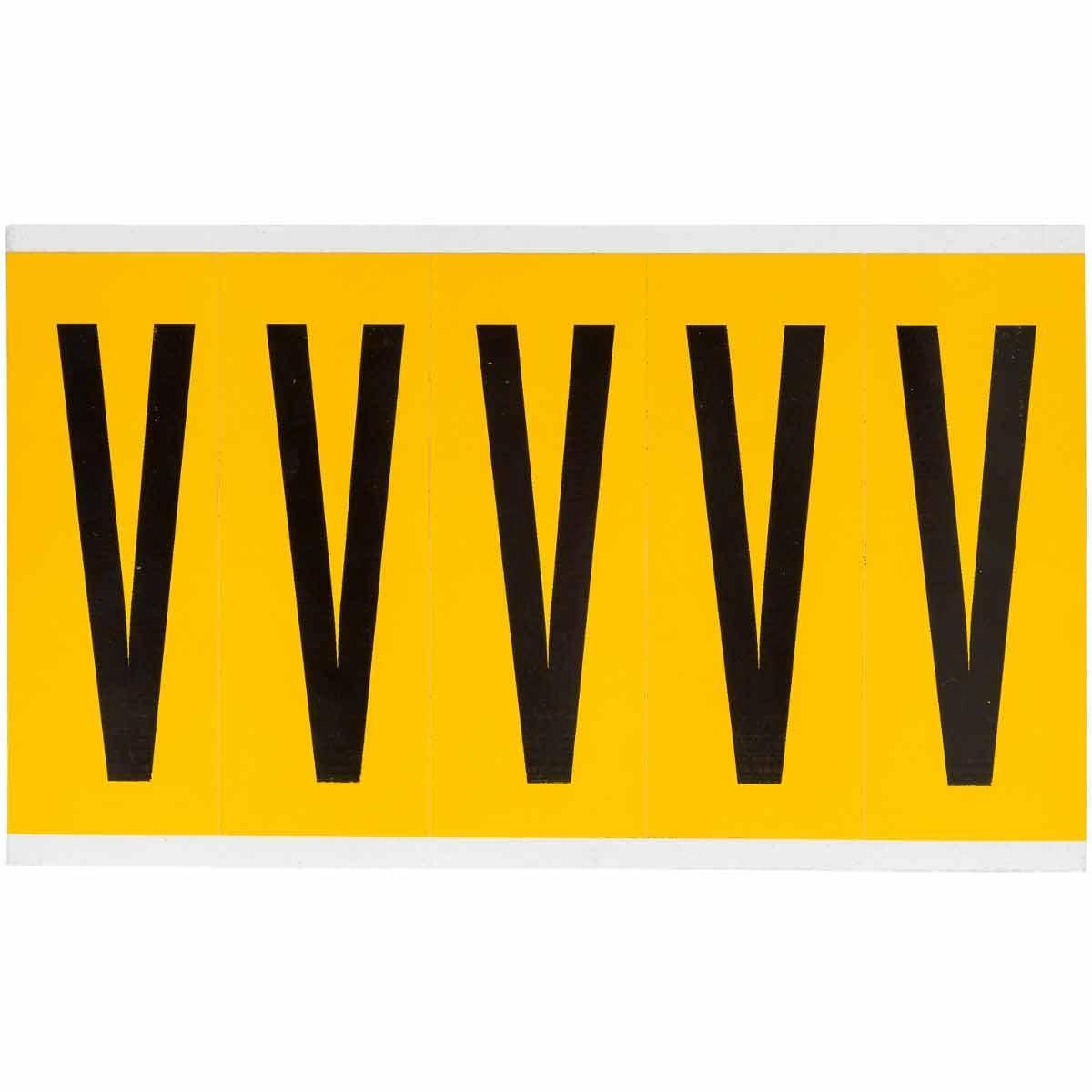 Brady® 1560-V Letters & Numbers