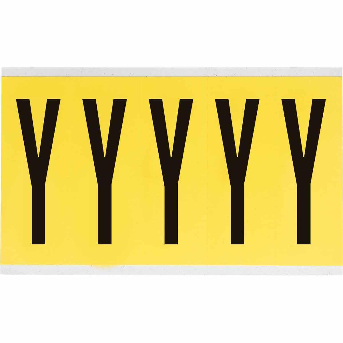 Brady® 3460-Y Letters & Numbers