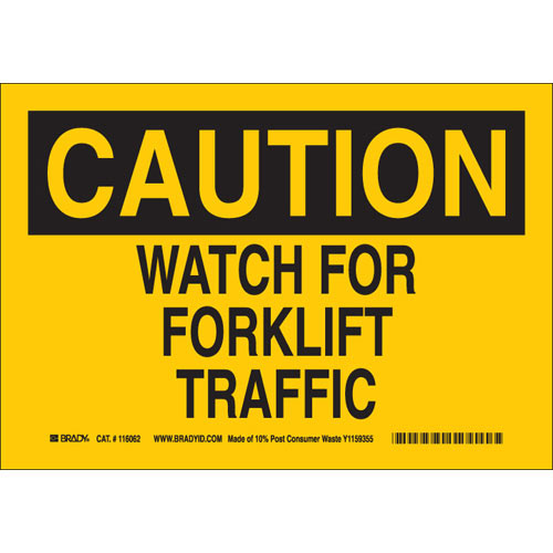 Brady® 118282 Accident Prevention Signs