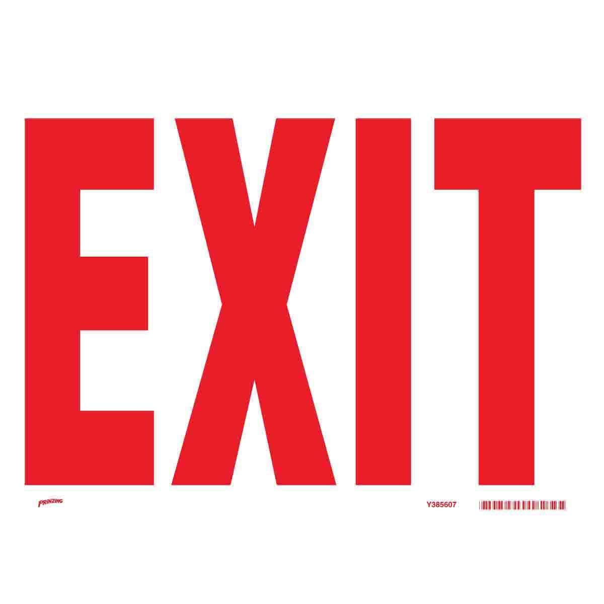 Brady® SV401E Fire, Emergency, Exit & First Aid Signs