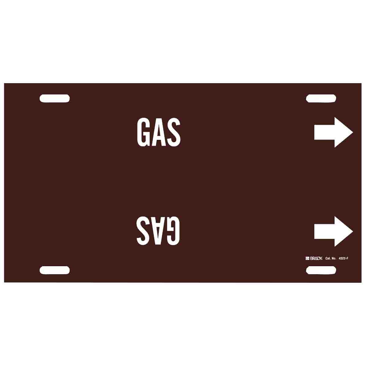 Brady® 4322-F Pipe Markers
