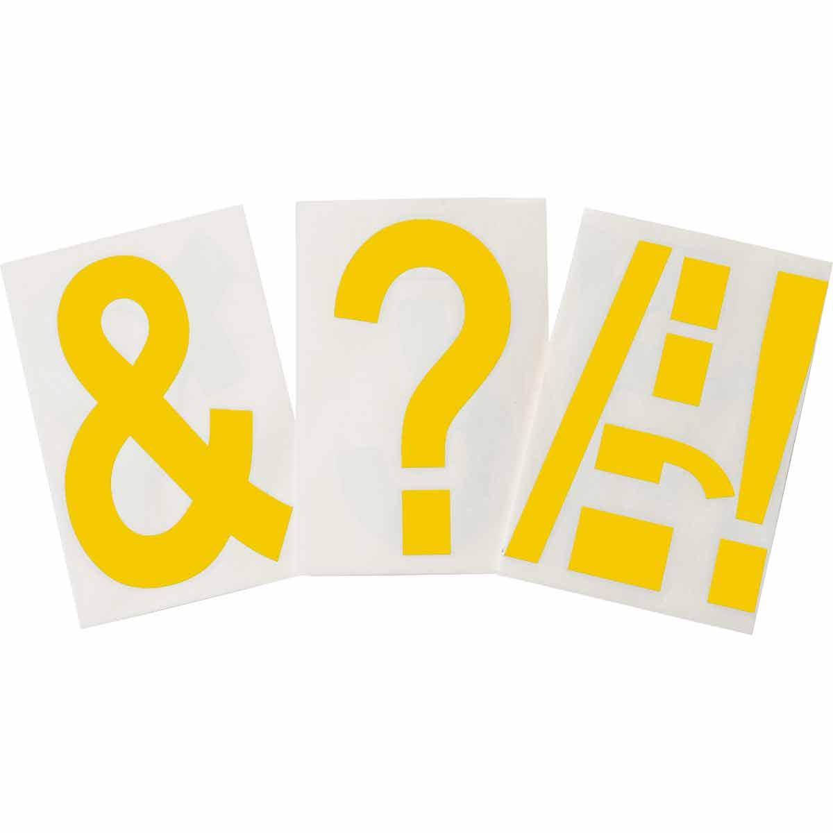 Brady® 121912 Letters & Numbers