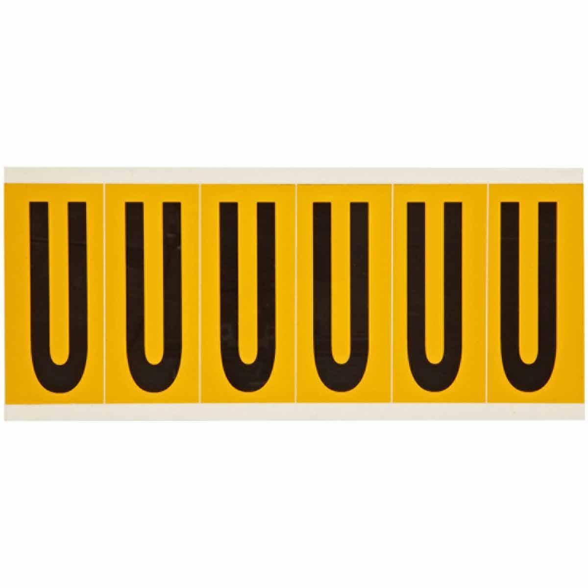Brady® 1550-U Letters & Numbers
