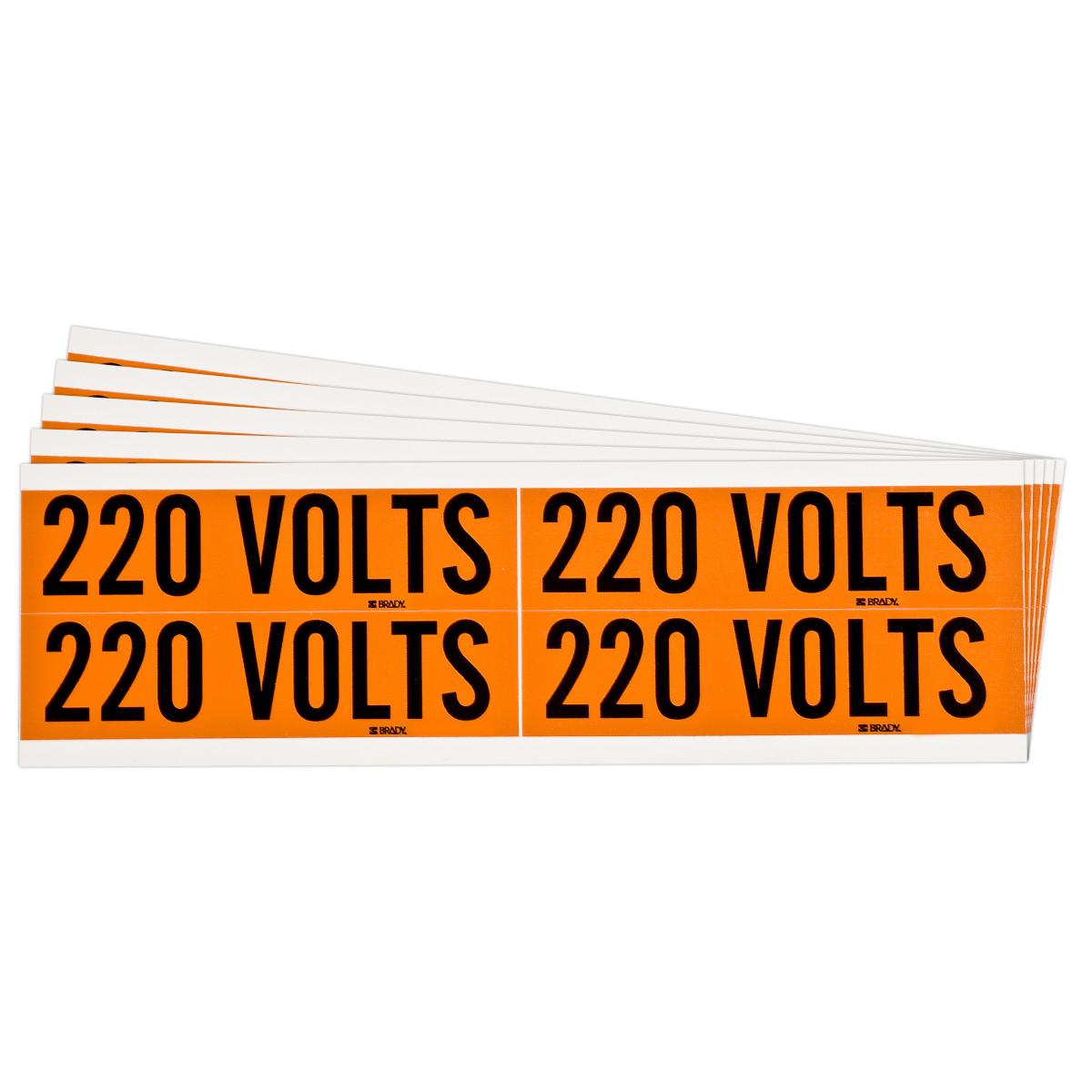 Brady® 152352 Conduit & Voltage Markers
