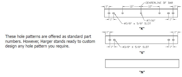 Harger® CB142144N Busbars