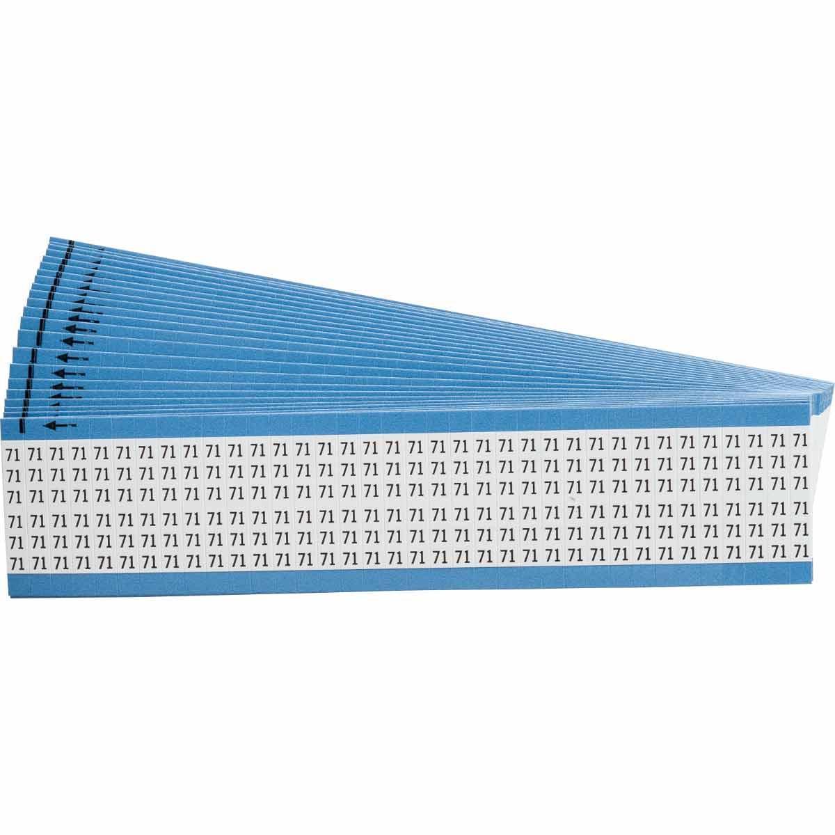 Brady® WM-71-PK Wire Marker Cards