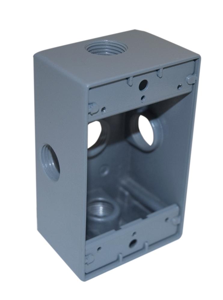 Southwire - Topaz WDB15100X Weatherproof Device/Outlet Boxes