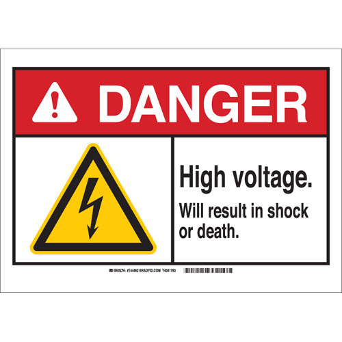 Brady® 144463 Accident Prevention Signs
