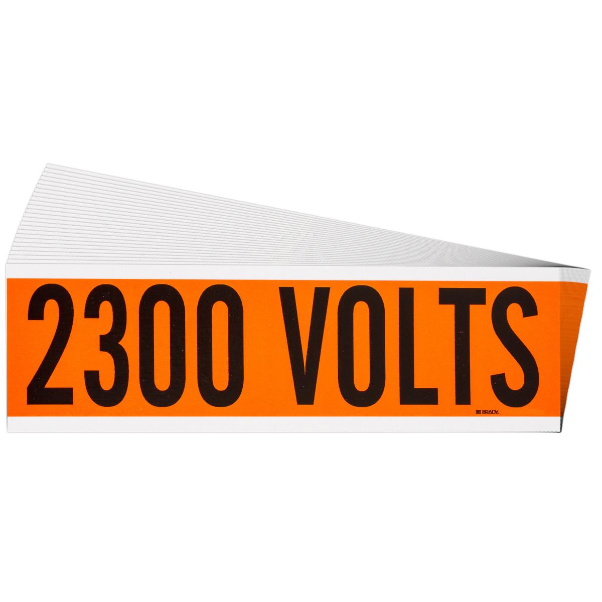 Brady® 152320 Conduit & Voltage Markers