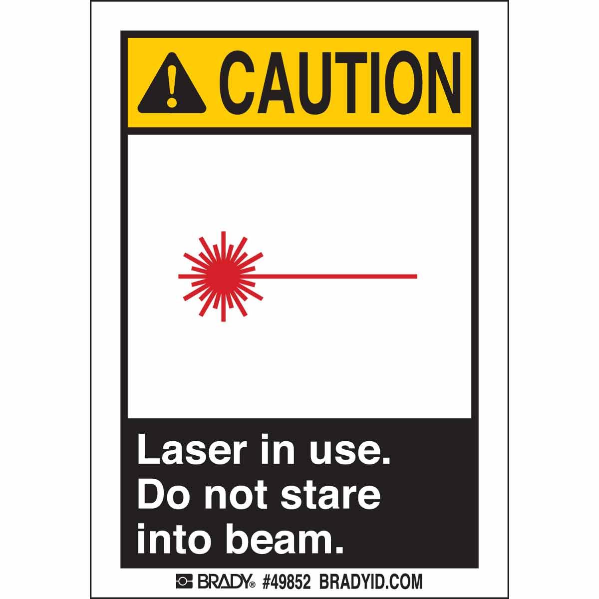 Brady® 49852 Chemical & Hazardous Material Signs