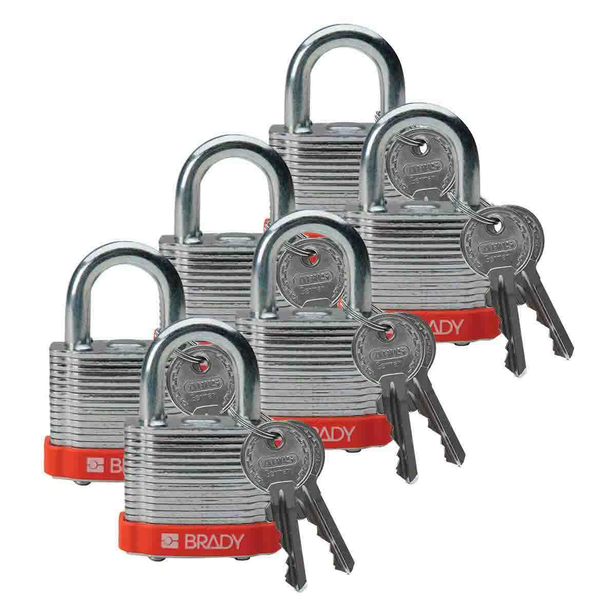 Brady® 51283 Lockout Padlocks