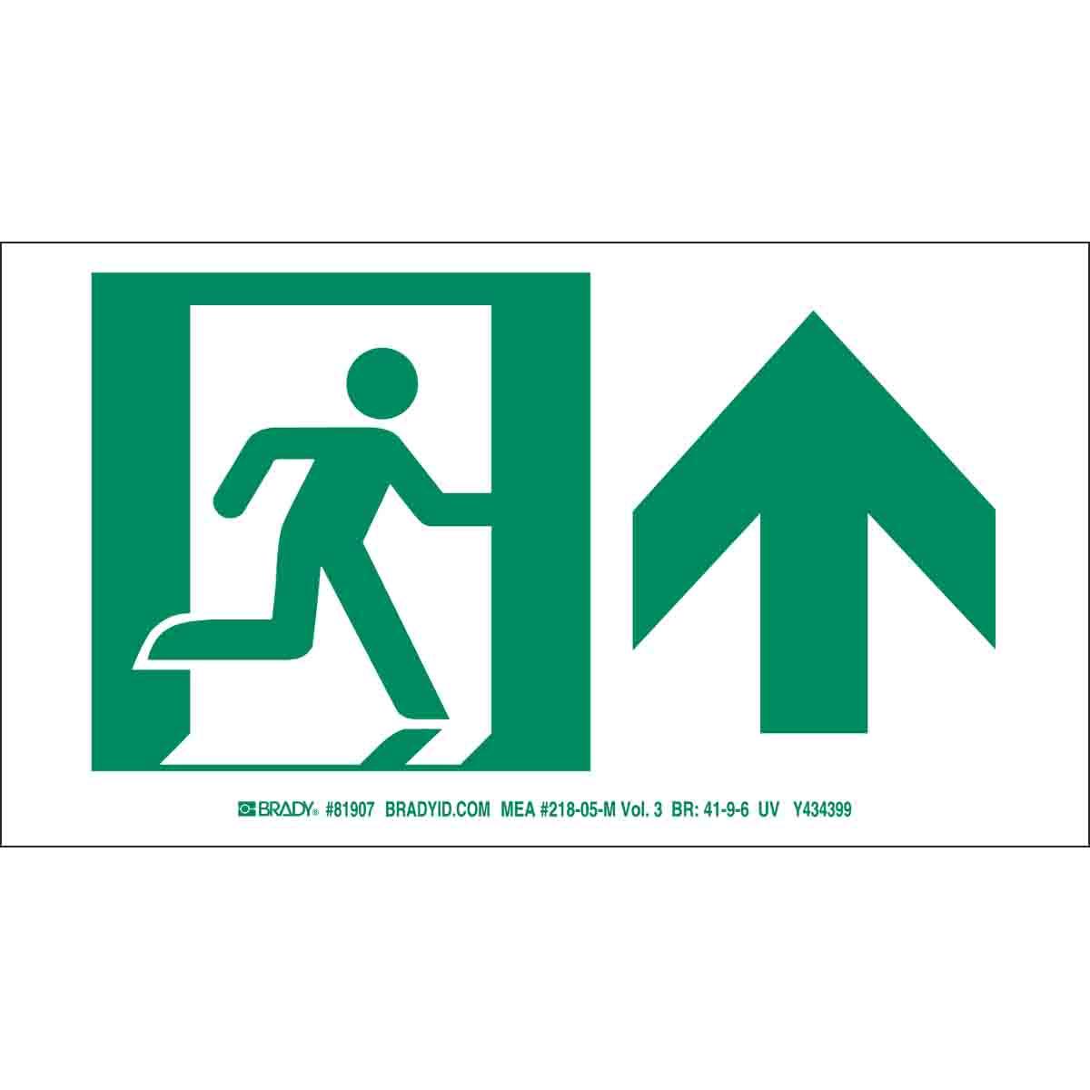 Brady® 81907 Fire, Emergency, Exit & First Aid Signs