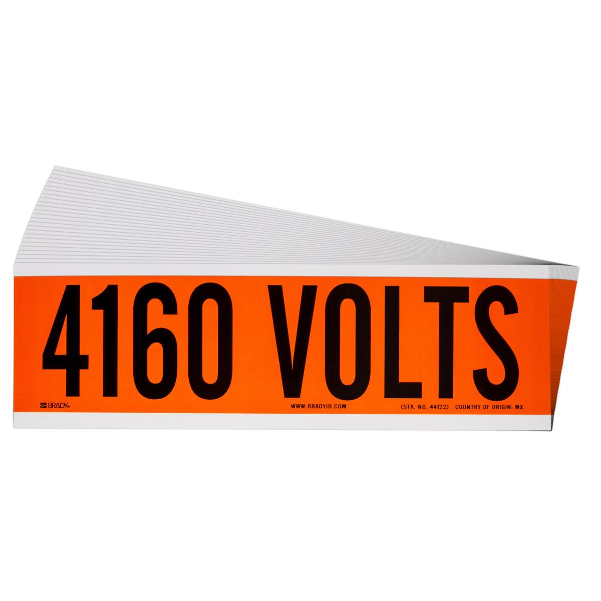Brady® 152325 Conduit & Voltage Markers