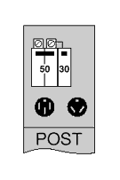 Midwest® U058CP6 Unmetered Power Outlet Pedestals