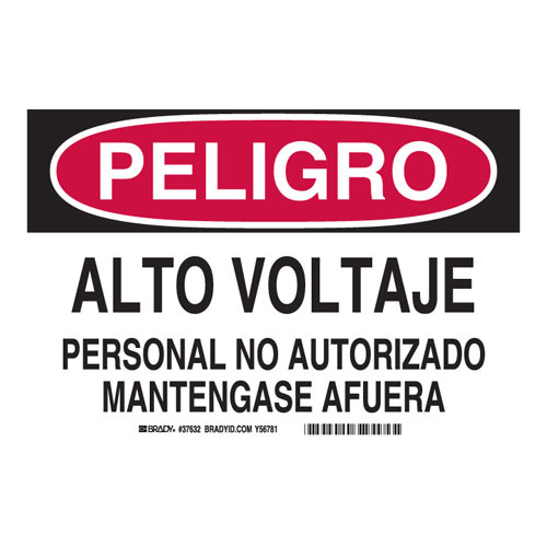Brady® 37632 Accident Prevention Signs