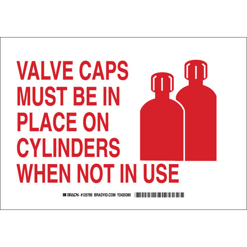 Brady® 125781 Chemical & Hazardous Material Signs
