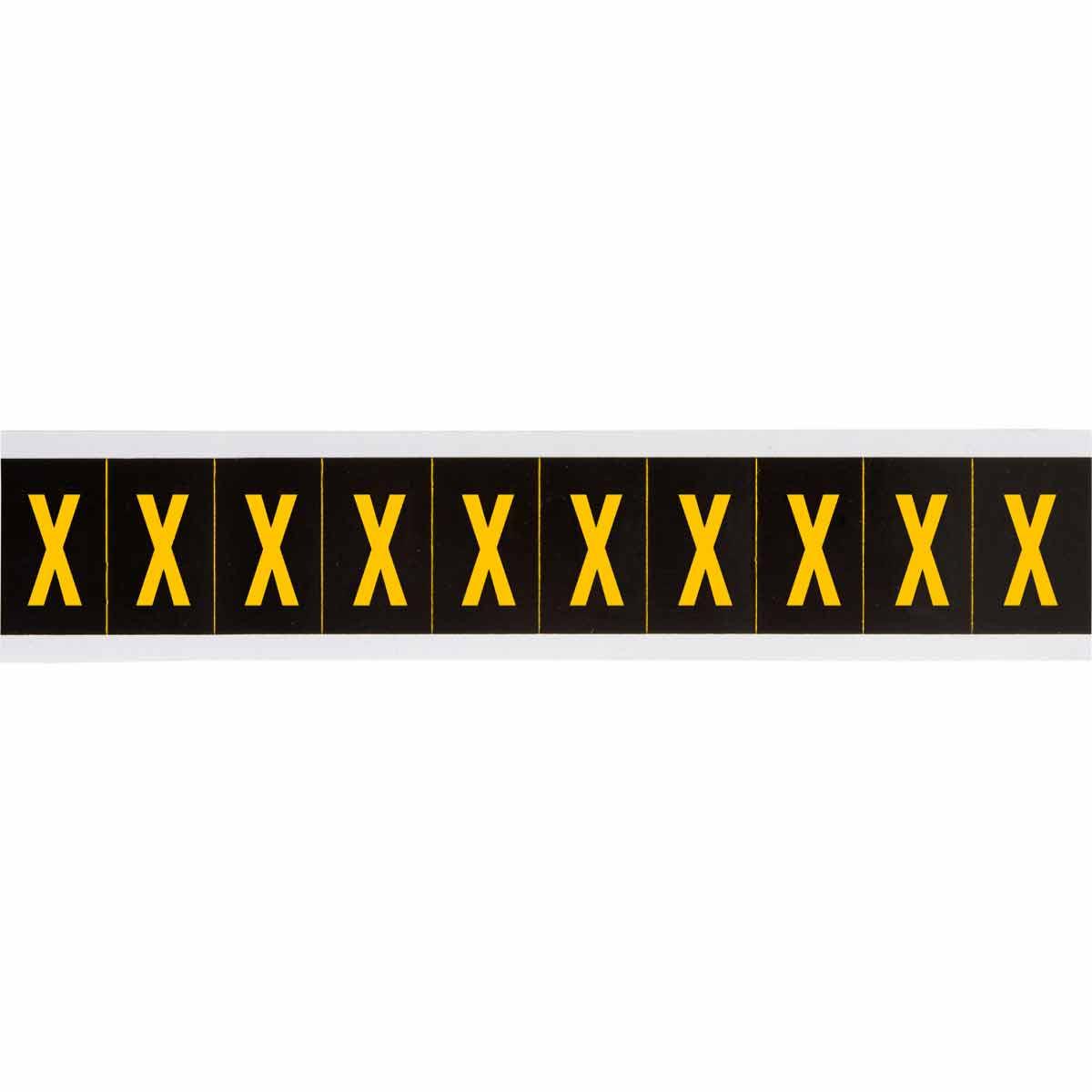 Brady® 7890-X Letters & Numbers