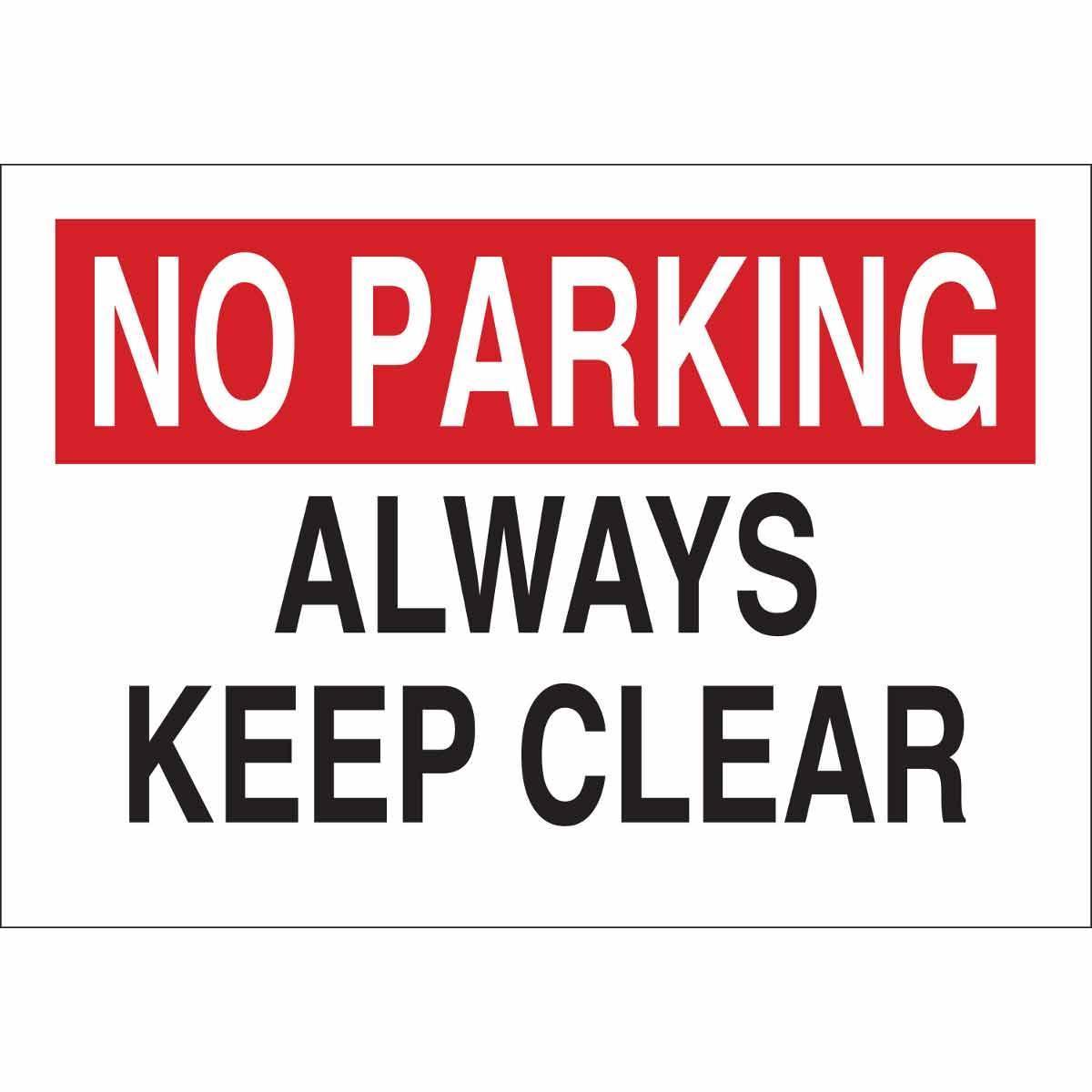 Brady® 25855 Parking & Traffic Signs