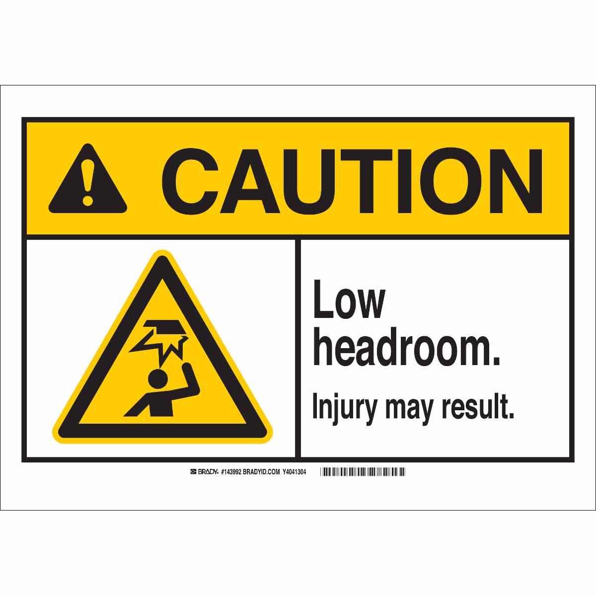 Brady® 143990 Accident Prevention Signs