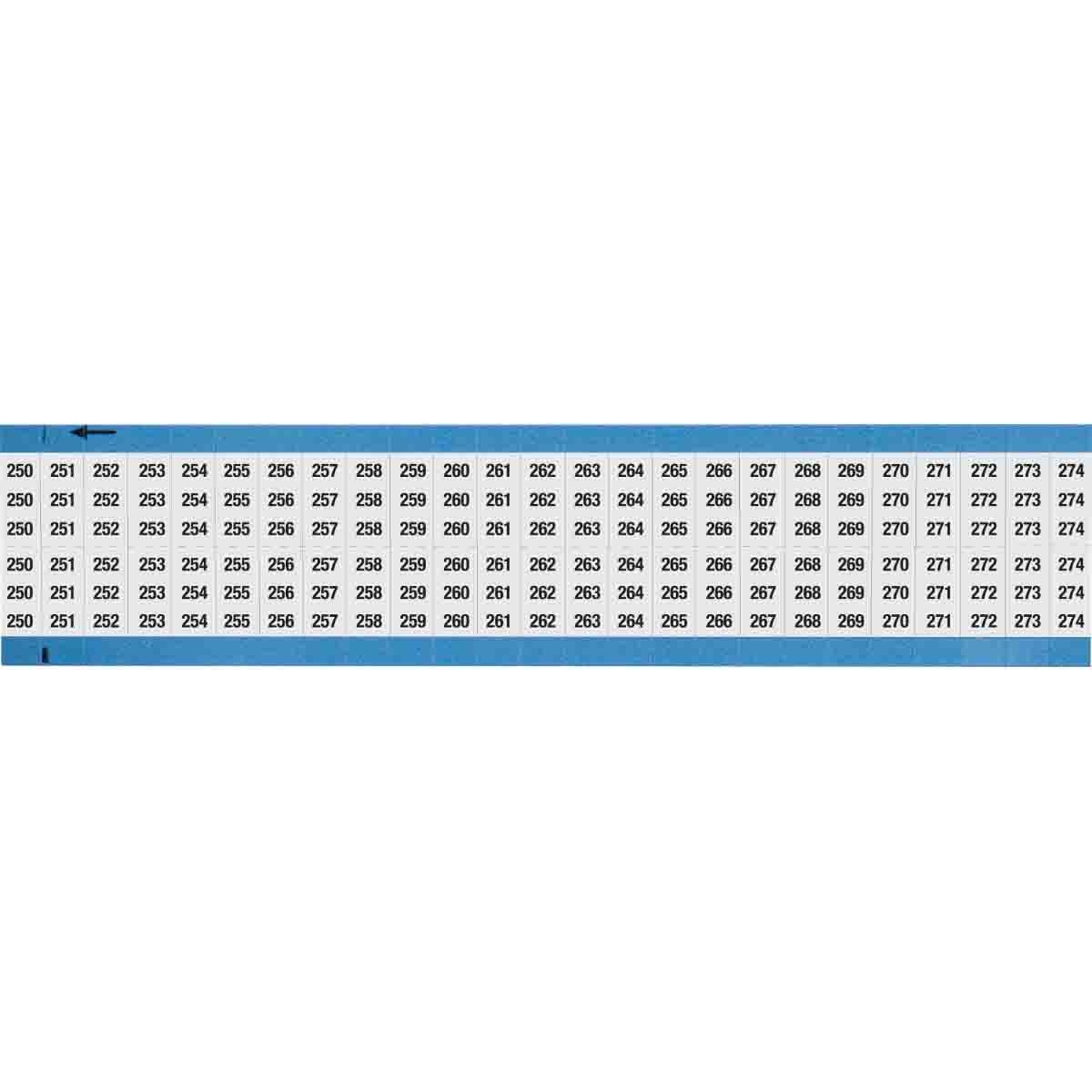 Brady® WM-250-274-SC-PK Wire Marker Cards