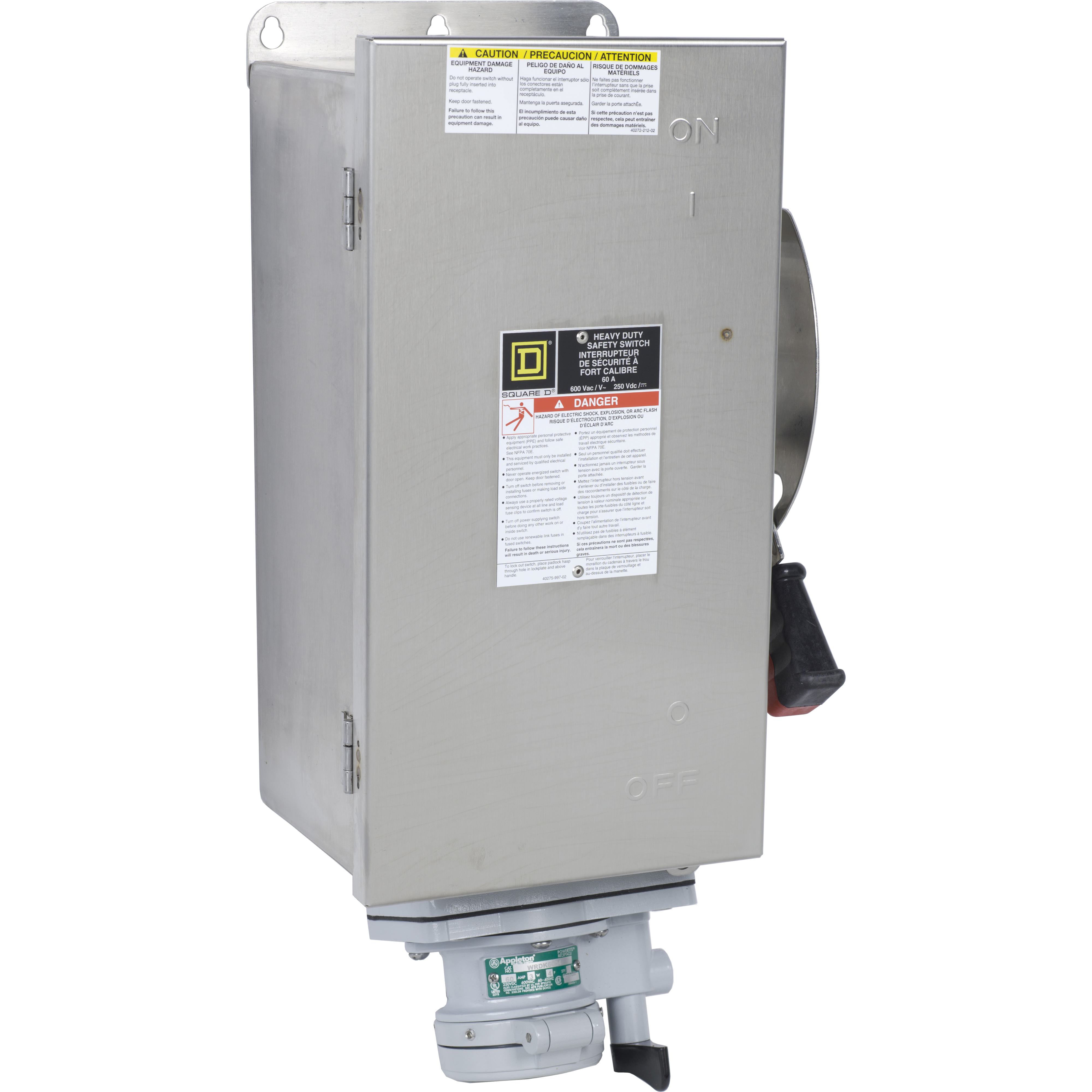 Square D™ HU362DSWA Heavy Duty Safety Switches