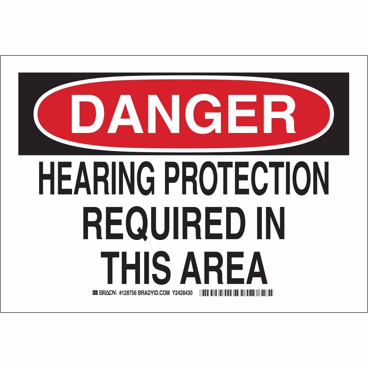 Brady® 128759 Accident Prevention Signs