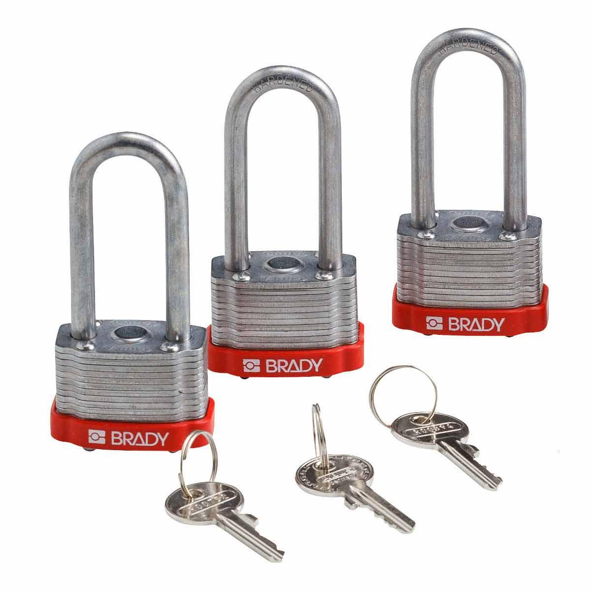 Brady® 118977 Lockout Padlocks