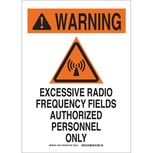 Brady® 35317 Access & Security Signs