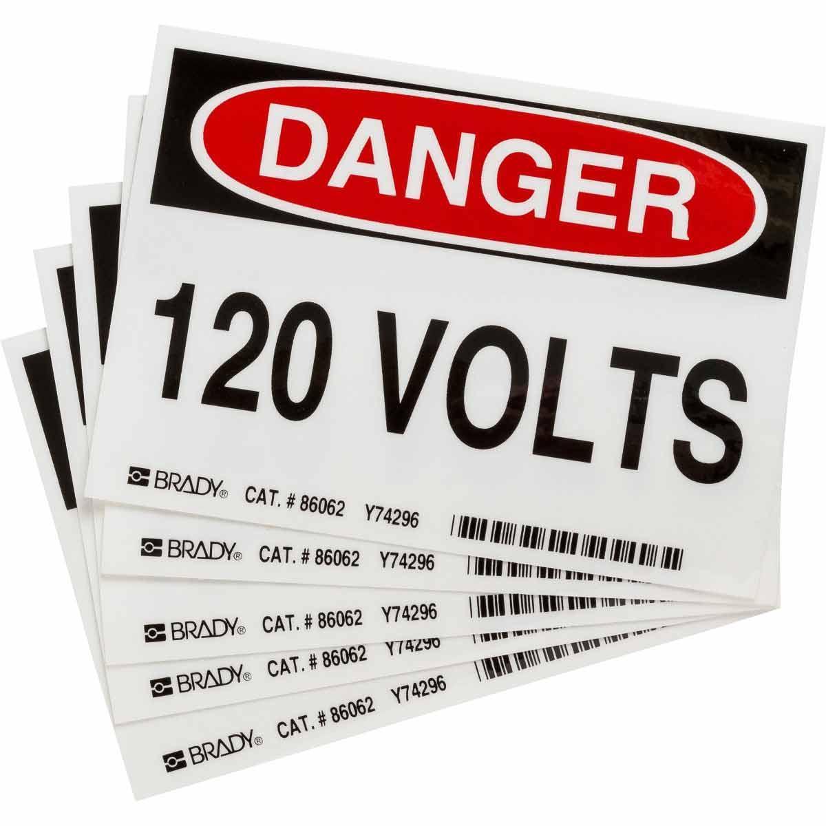 Brady® 86062 Accident Prevention Signs