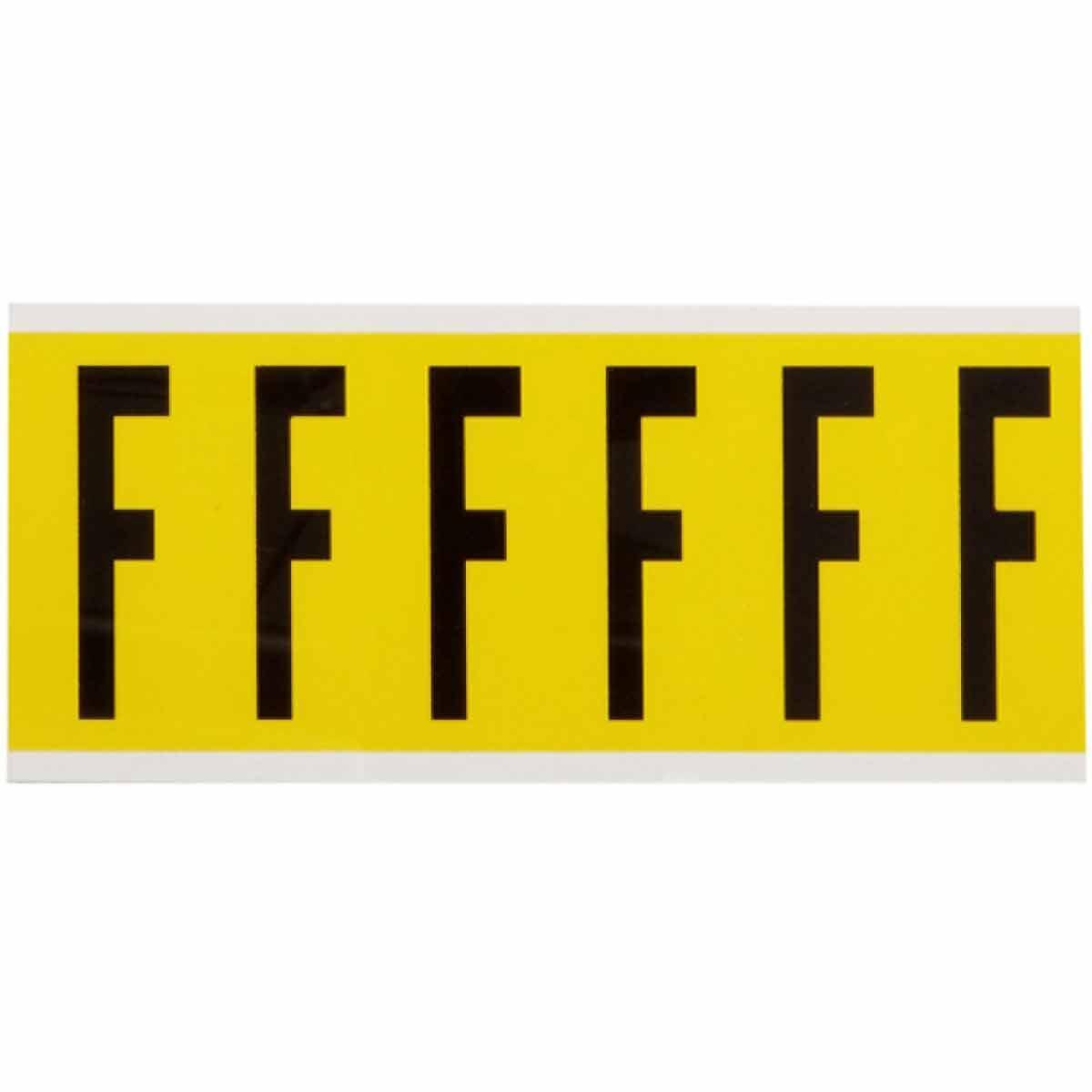 Brady® 3450-F Letters & Numbers
