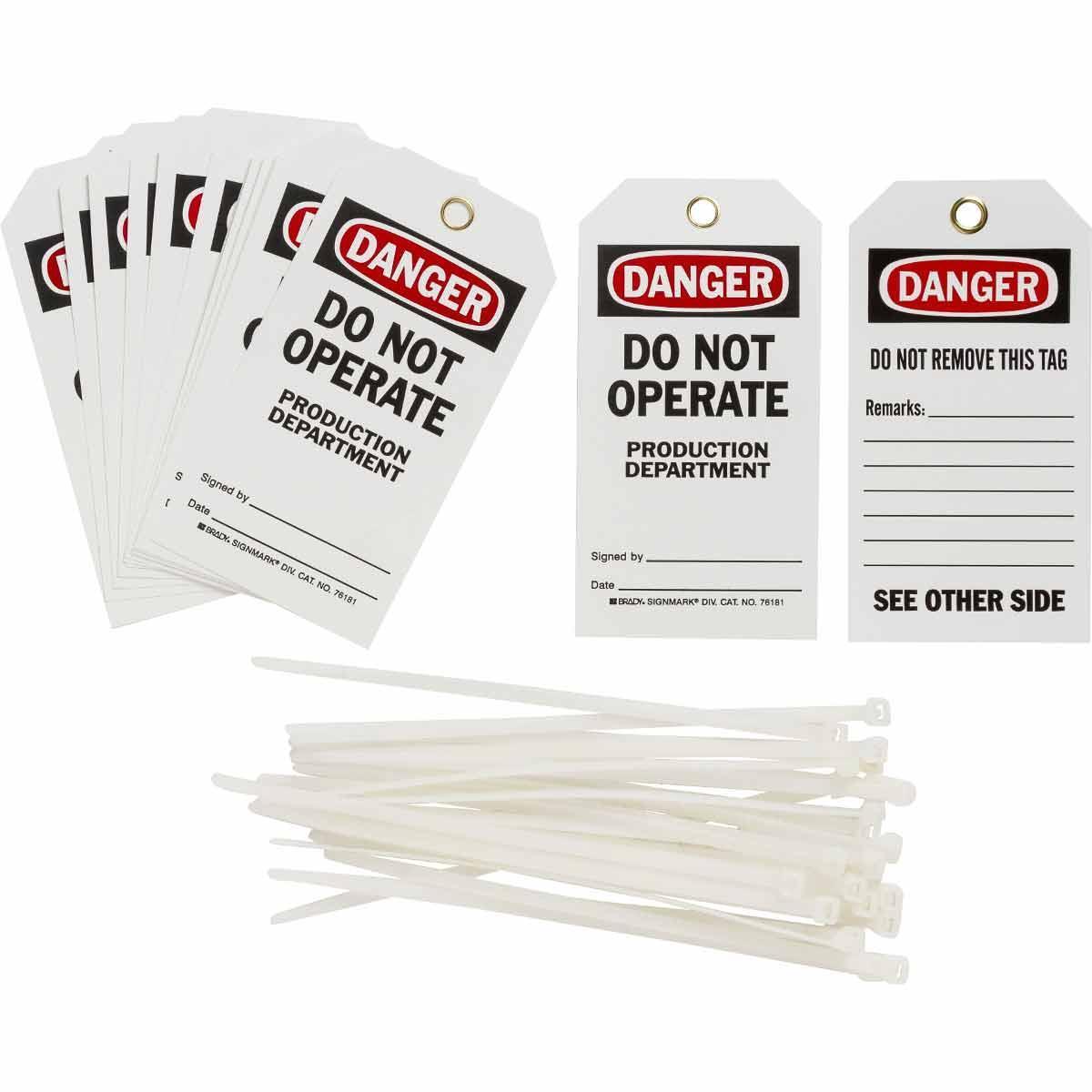 Brady® 76181 Safety & Facility Tags