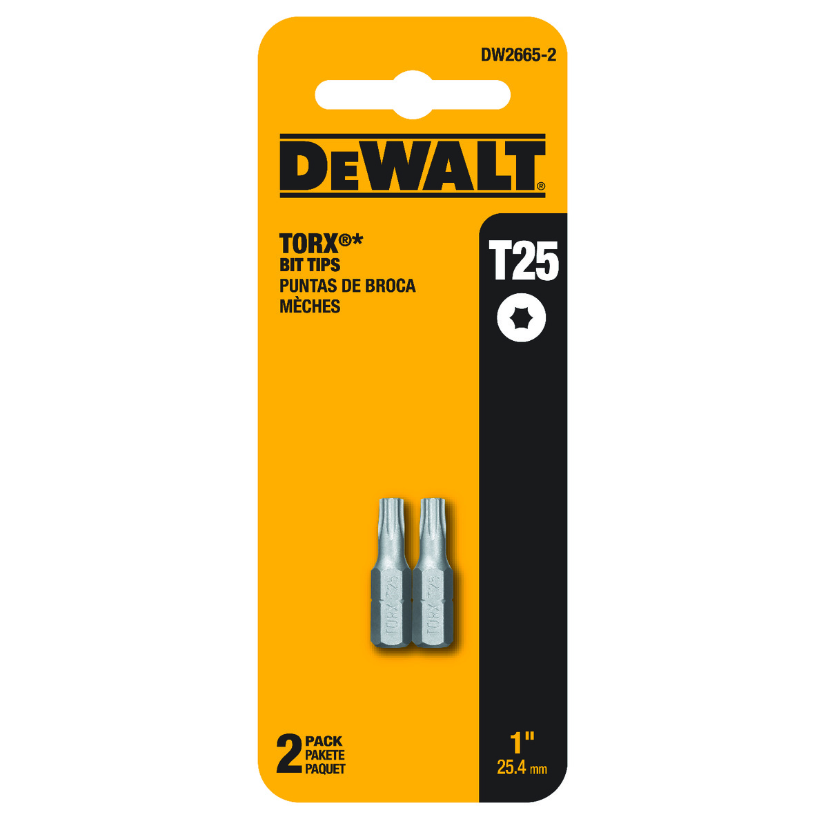 DeWALT® DW2665-2 Screwdriver Bits