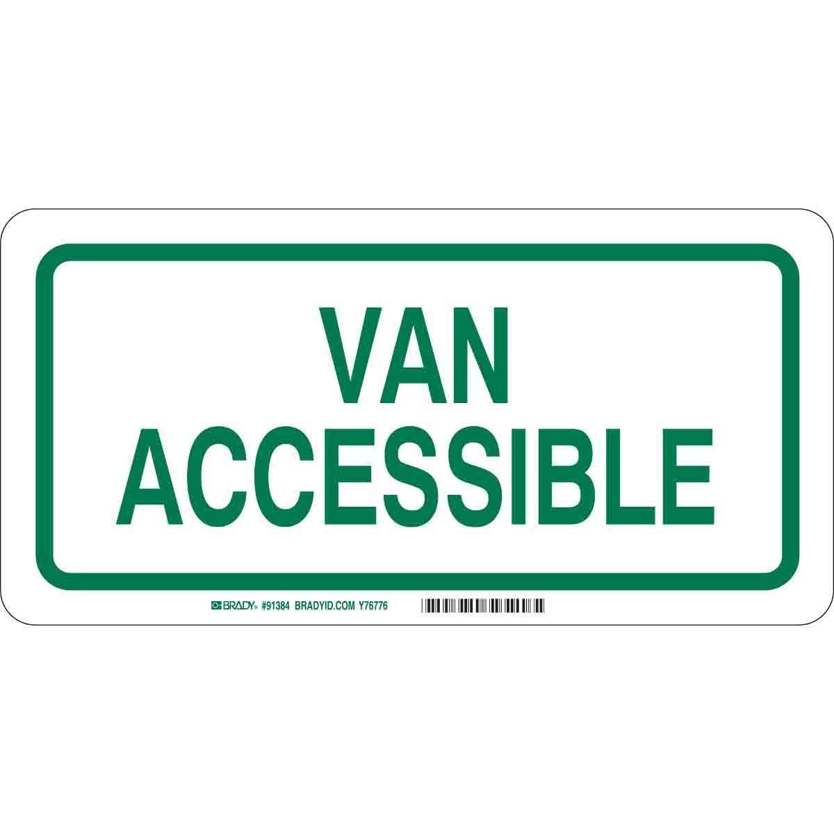 Brady® 91387 Parking & Traffic Signs