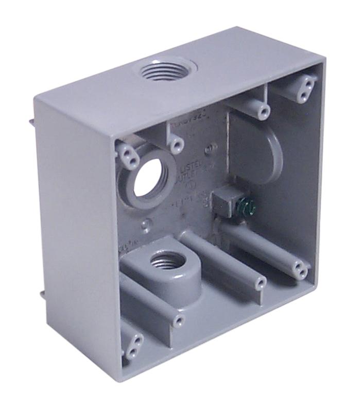 Southwire - Topaz WB2375 Weatherproof Device/Outlet Boxes