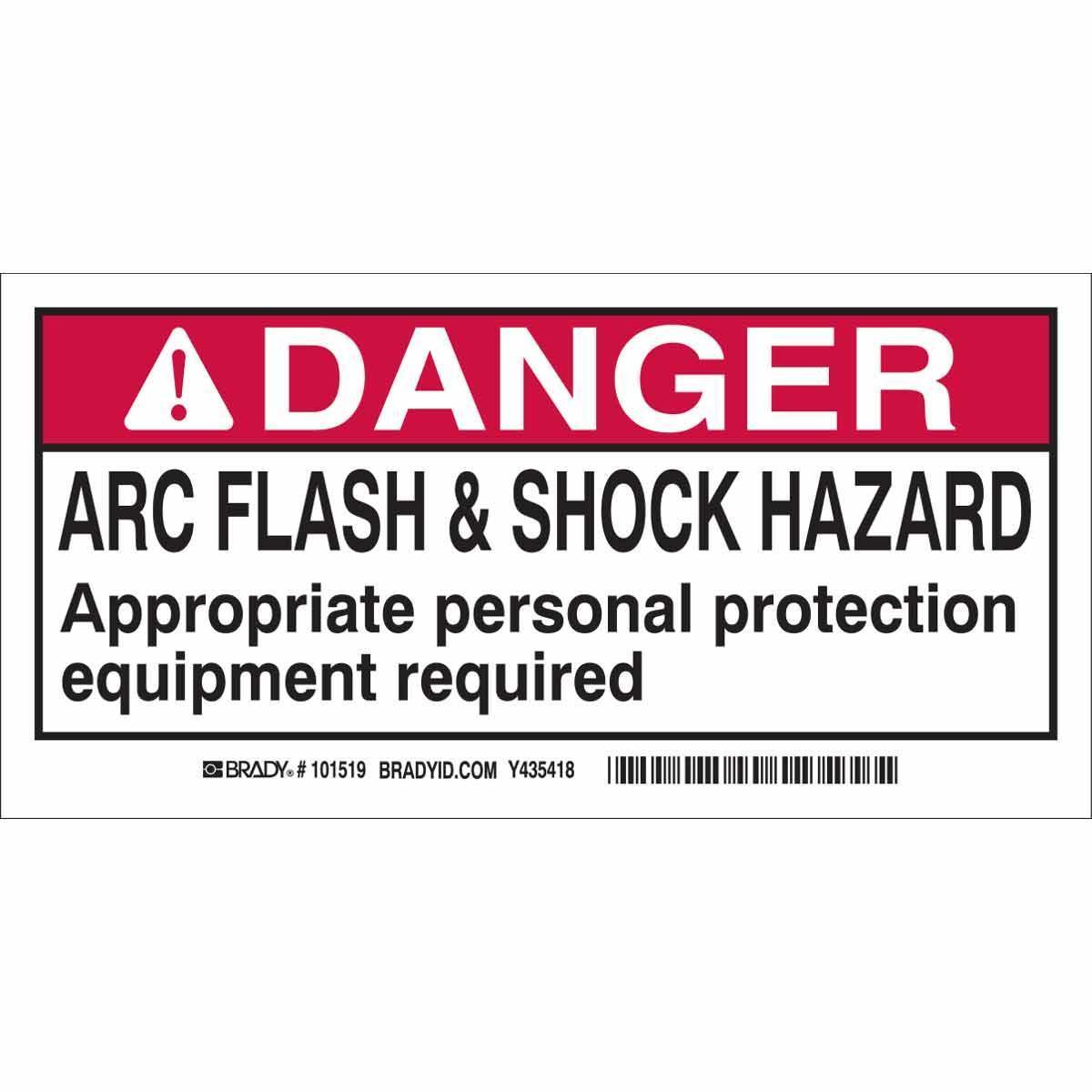 Brady® 101520 Safety & Facility Labels