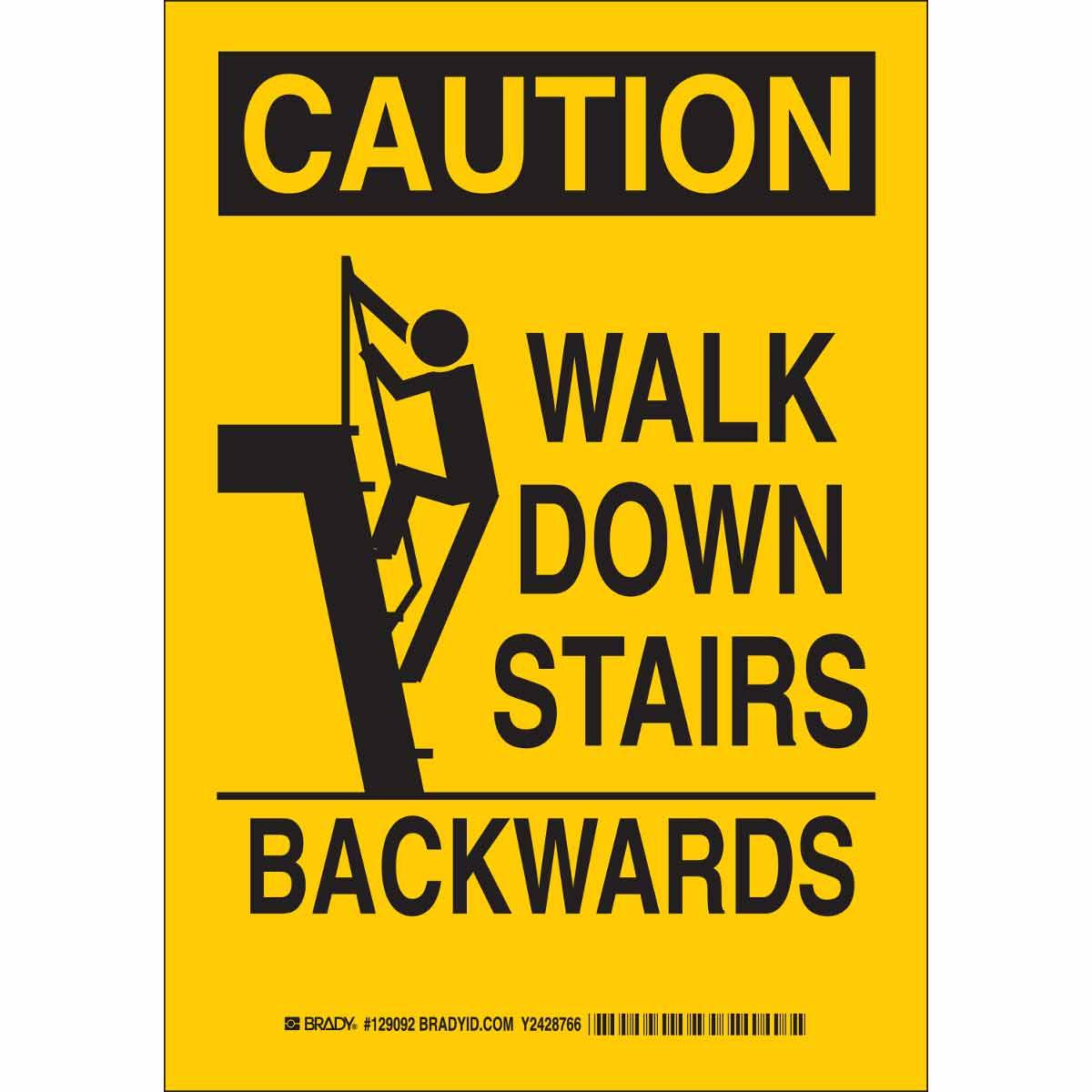 Brady® 129093 Accident Prevention Signs