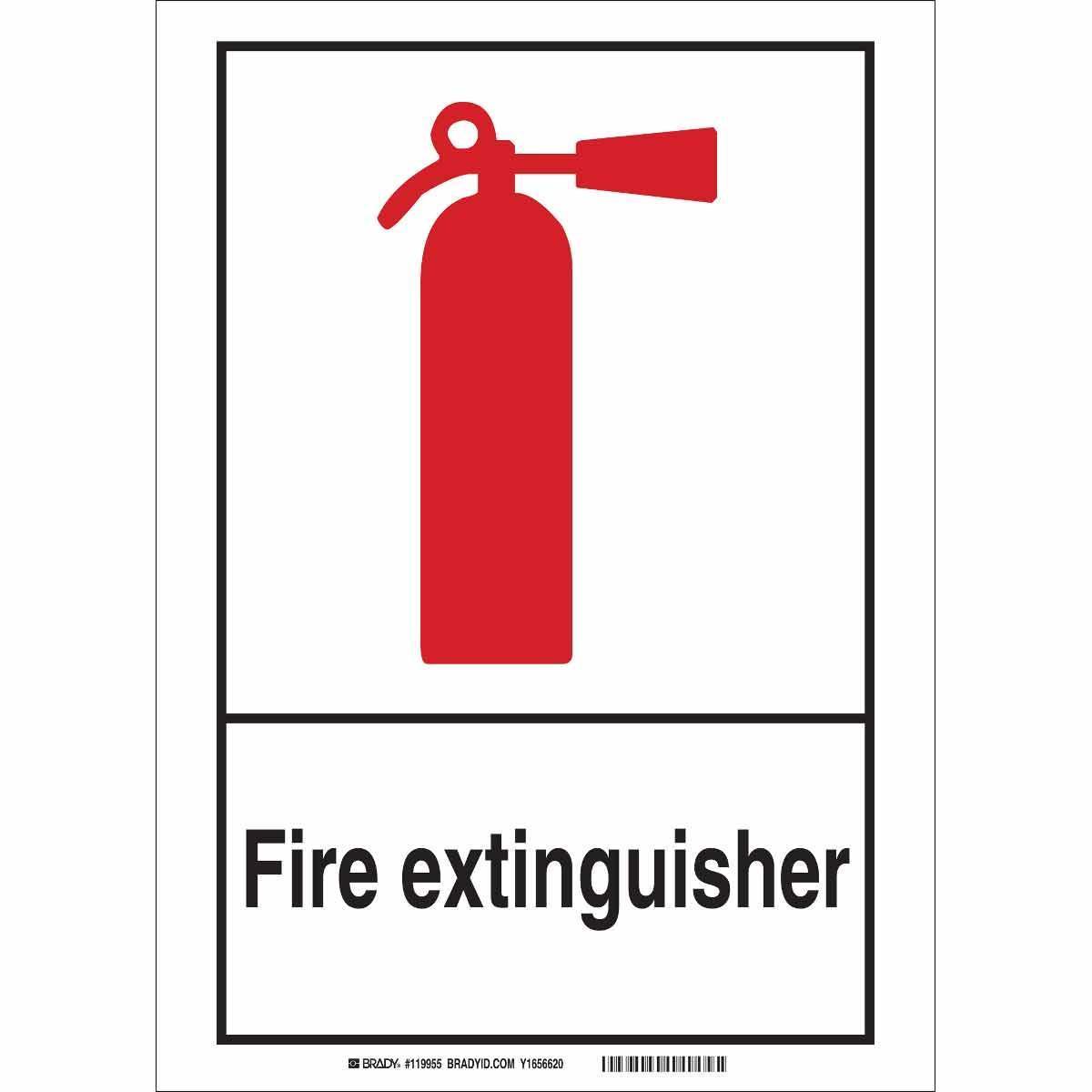 Brady® 119747 Fire, Emergency, Exit & First Aid Signs