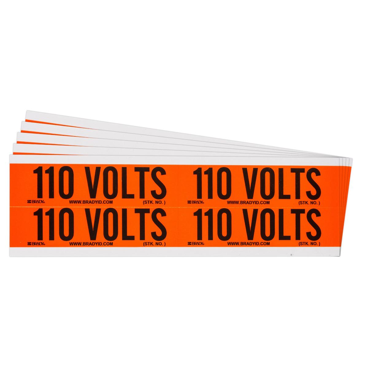 Brady® 152347 Conduit & Voltage Markers