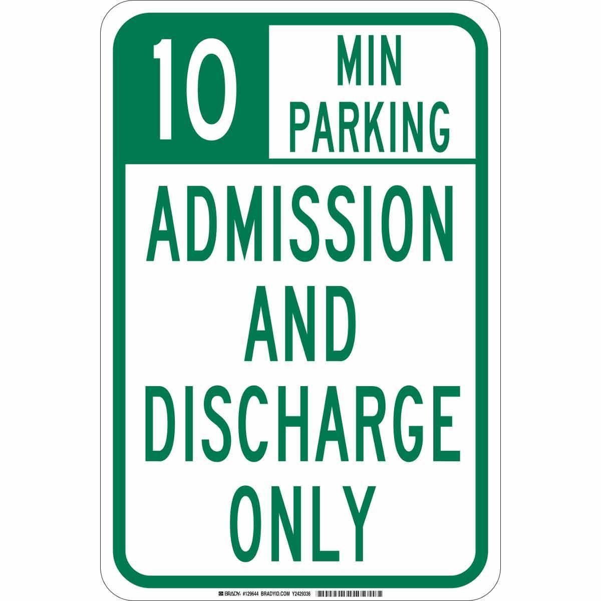 Brady® 129644 Parking & Traffic Signs