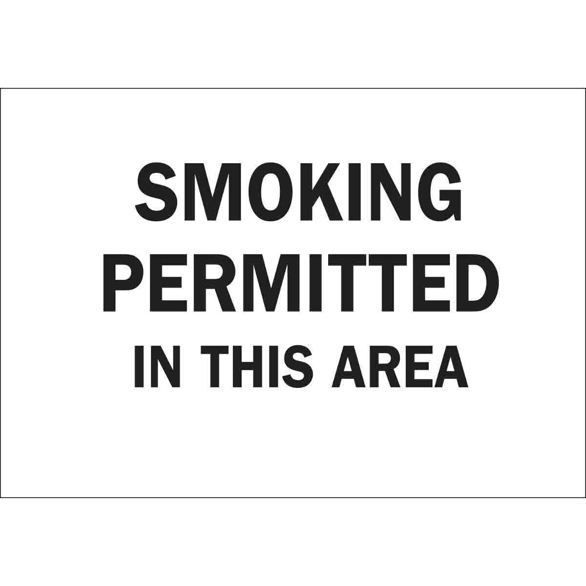 Brady® 122797 No Smoking & Restricted Activity Signs