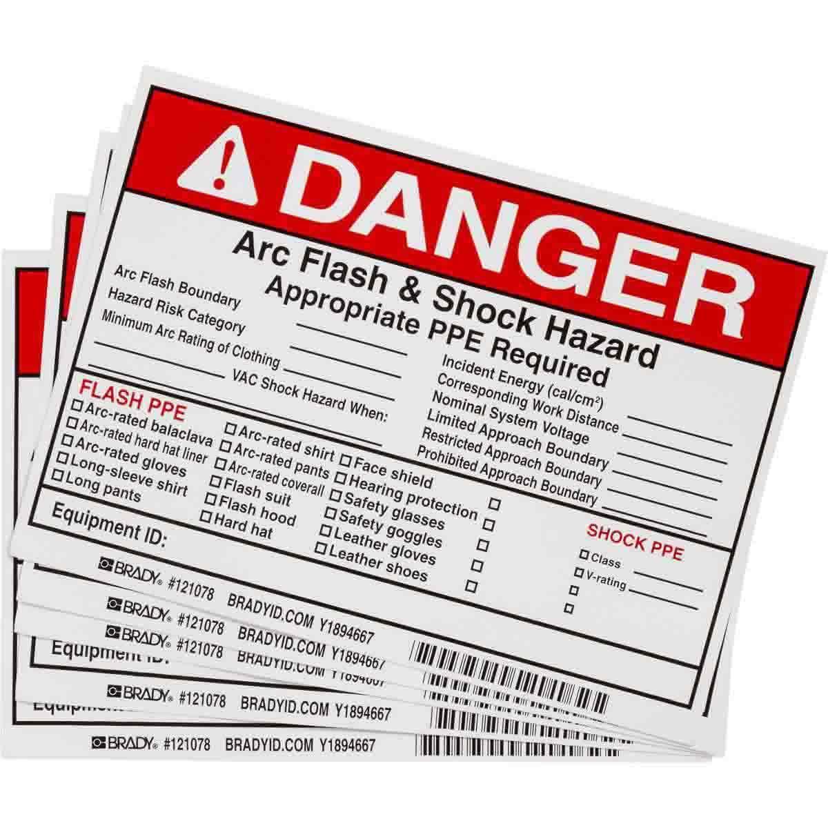 Brady® 122978 Safety & Facility Labels