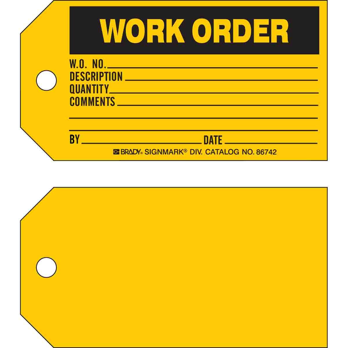 Brady® 86742 Safety & Facility Tags