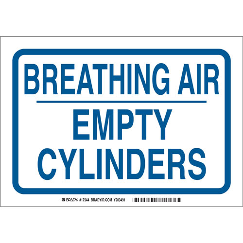 Brady® 17944 Chemical & Hazardous Material Signs