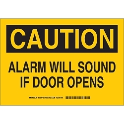 Brady® 124649 Access & Security Signs