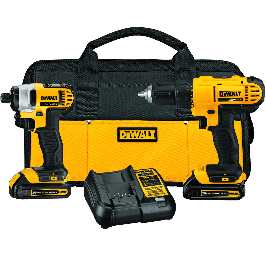 DeWALT® DCK240C2 Power Tool Combination Kits