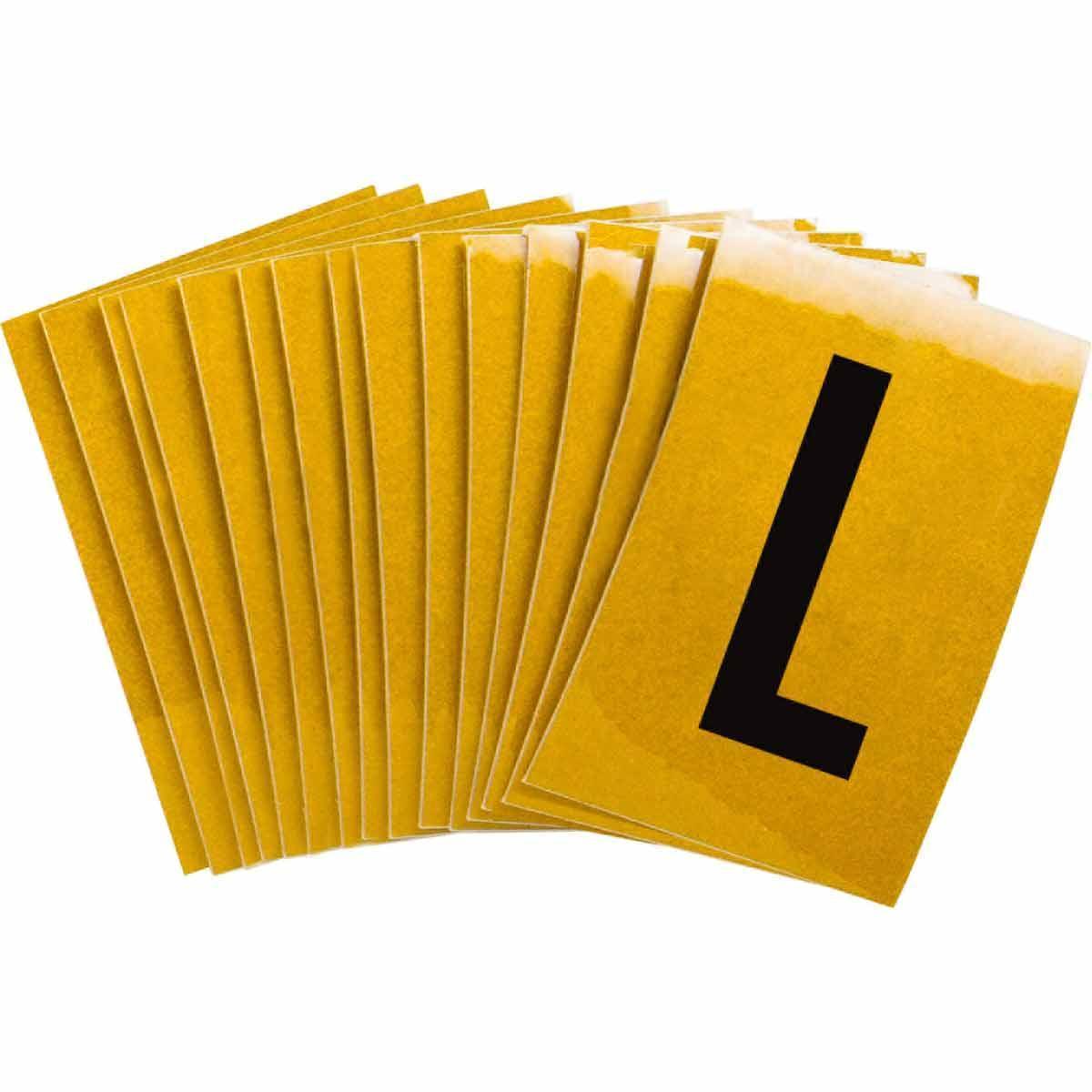 Brady® 5920-L Letters & Numbers